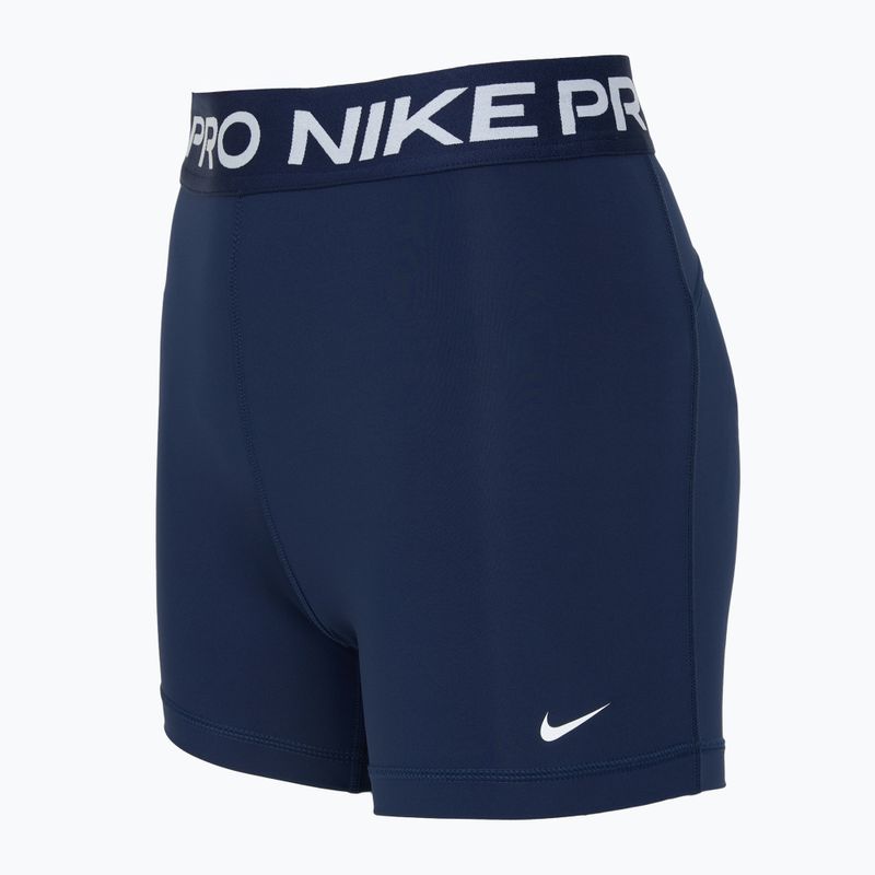 Дамски шорти за тренировка Nike Pro 365 5" midnight navy/white 7
