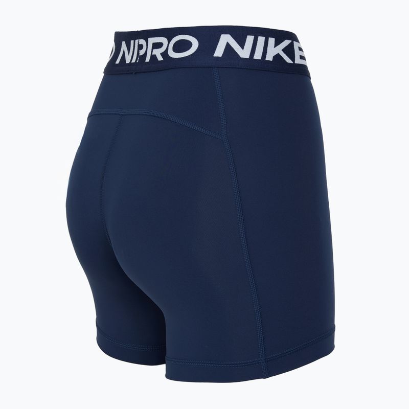 Дамски шорти за тренировка Nike Pro 365 5" midnight navy/white 8