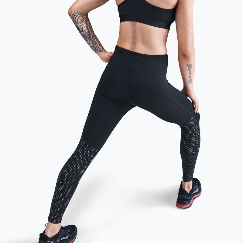 Дамски клин за бягане Nike Tempo Flash High-Waisted 7/8 black 5