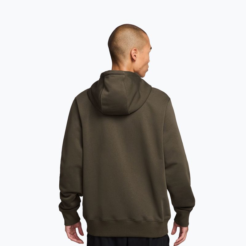 Mъжки тенис суитшърт Nike Court Dri-Fit Heritage French Terry Hoodie dark hazel/saffron quartz 2