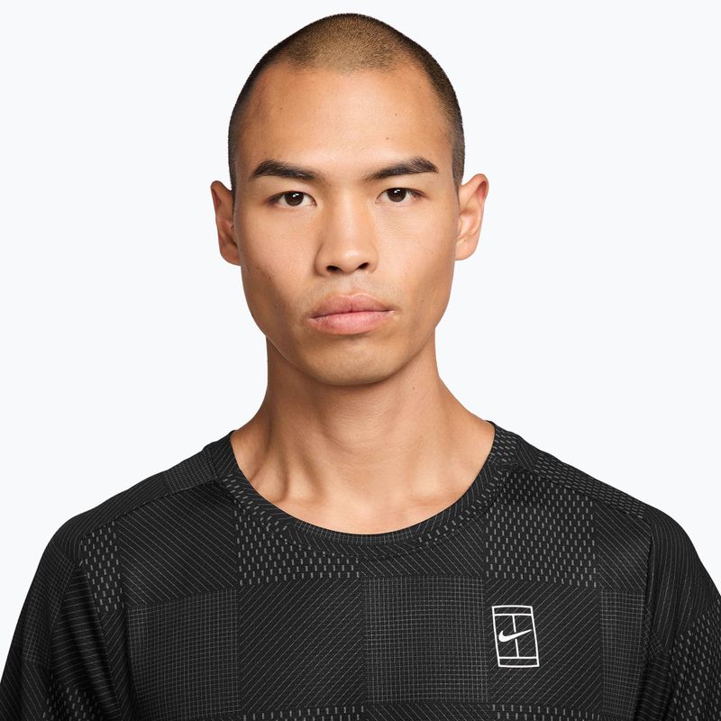 Мъжка фланелка за тенис Nike Court Dri-Fit Advantage Print 3