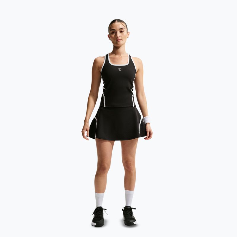 Тенис пола Nike Court Advantage Dri-Fit High Waisted black/white 2