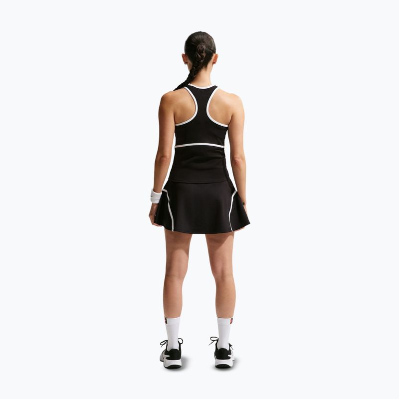 Тенис пола Nike Court Advantage Dri-Fit High Waisted black/white 3