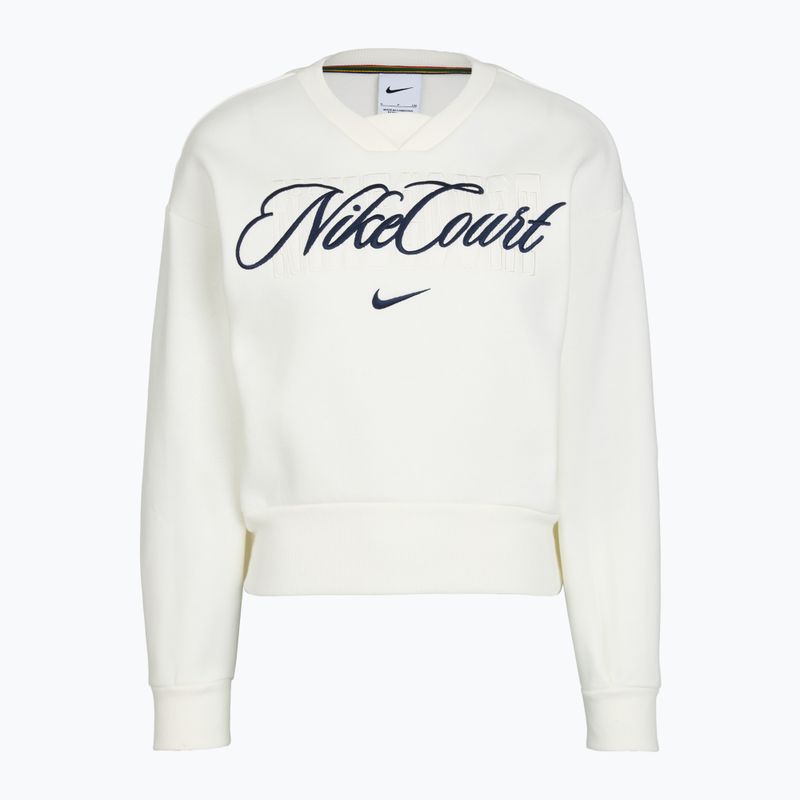 Дамски суитшърт Nike Court Collection French Terry Crew Neck sailor blue/navy blue 4