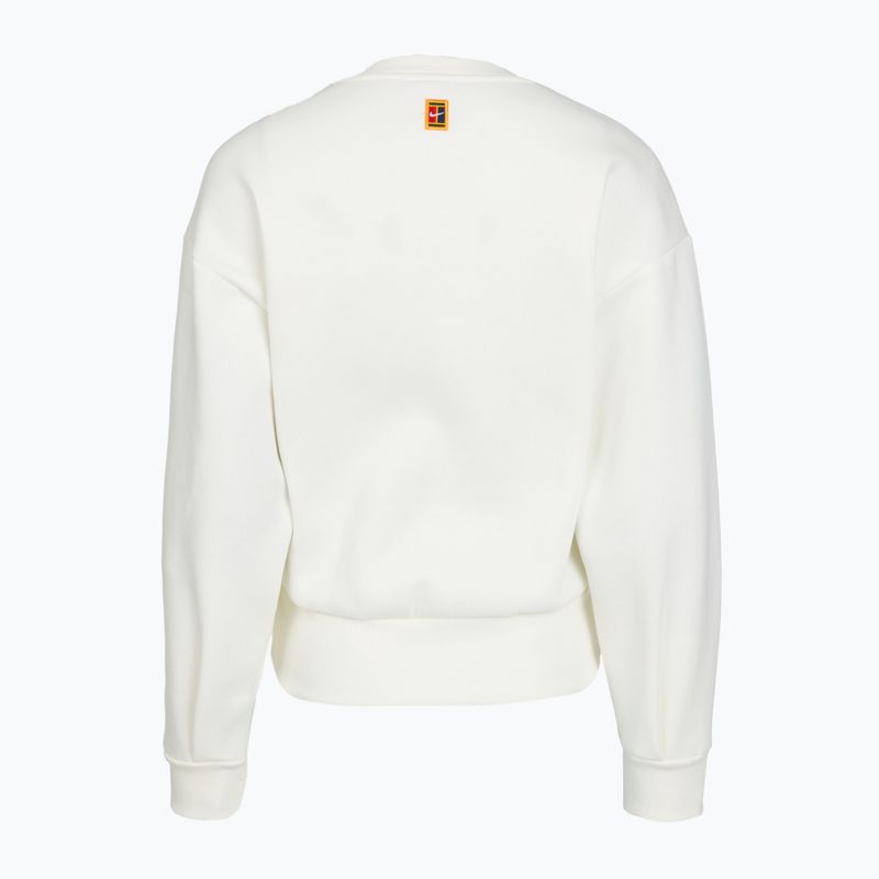 Дамски суитшърт Nike Court Collection French Terry Crew Neck sailor blue/navy blue 5