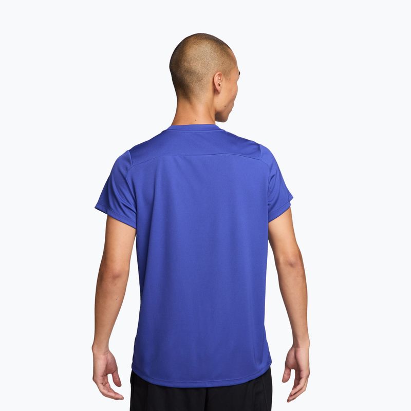 Мъжка фланелка за тенис Nike Court Dri-Fit Victory lapis/white 2
