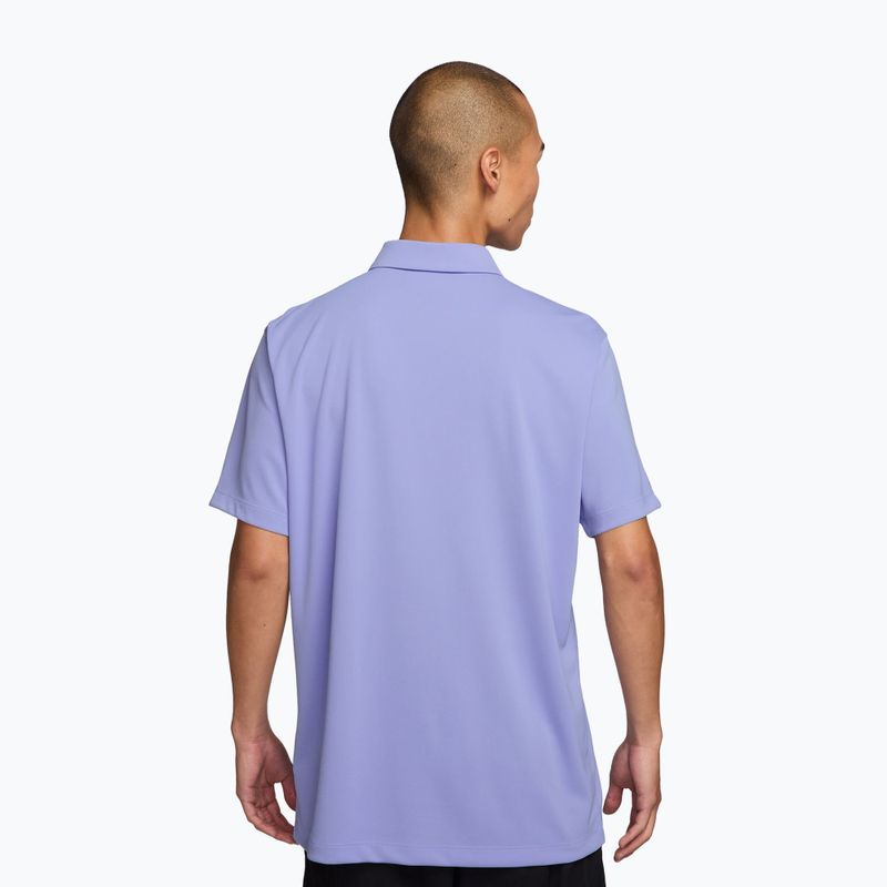 Мъжка фланелка за тенис Nike Court Dri-Fit Polo Solid light thistle/white 2
