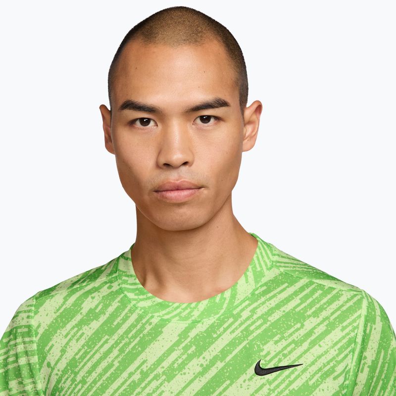 Мъжка фланелка за тенис Nike Court Dri-Fit Victory Print mean green/black 3