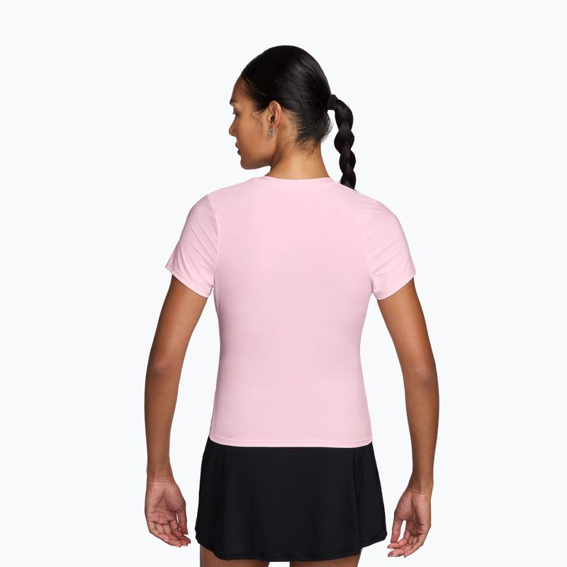 Дамска тениска за тенис Nike Victory Dri-Fit pink foam/white 2