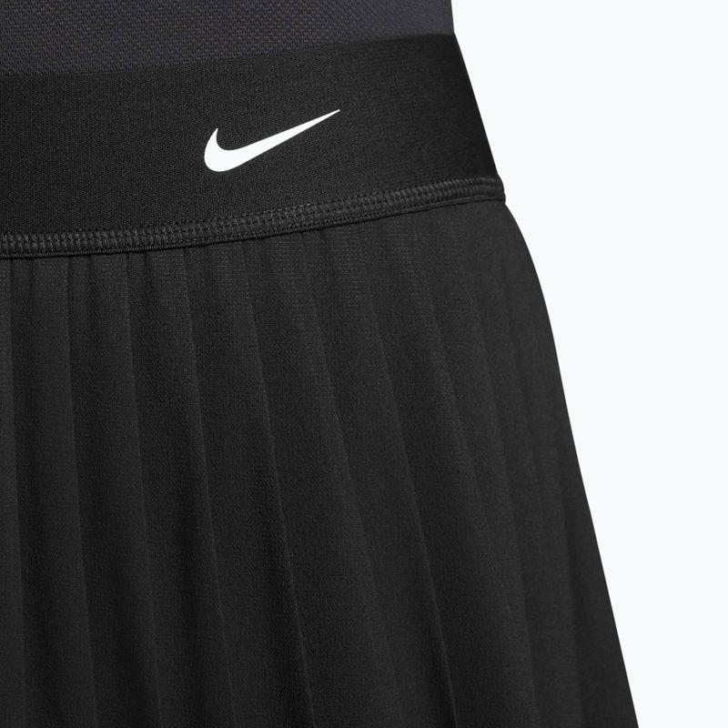 Пола за тенис Nike Victory Dri-Fit High-Waisted Pleated black/white 4