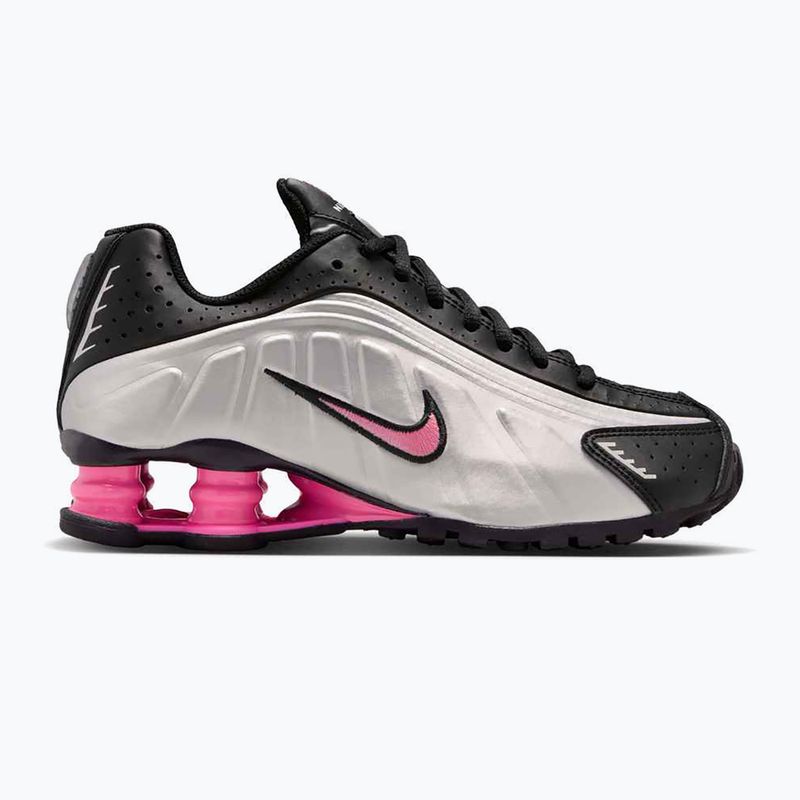 Обувки Nike Shox R4 black/pinksicle/metallic silver 8