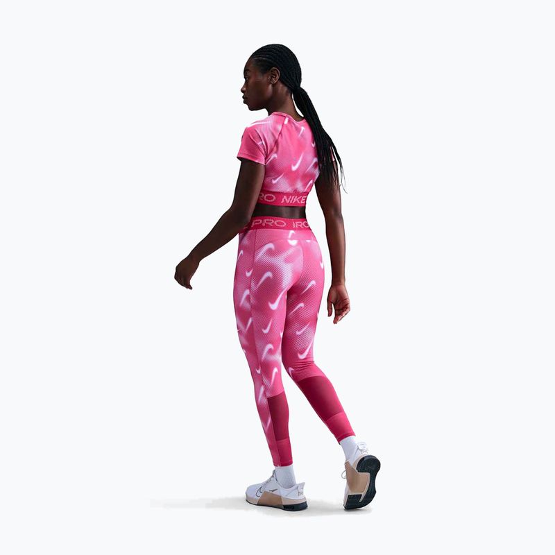 Дамски клин за тренировка Nike Pro Mid-Rise 7/8 rush pink/pink foam/white 2