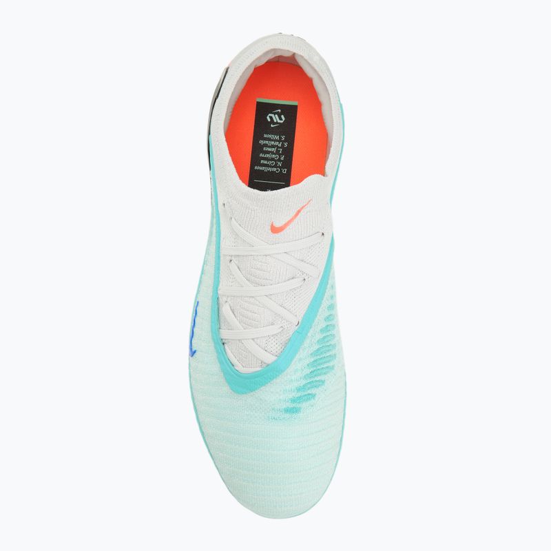 Мъжки футболни обувки Nike United Phantom 6 Low Elite FG pistachio frost/hyper orange 5