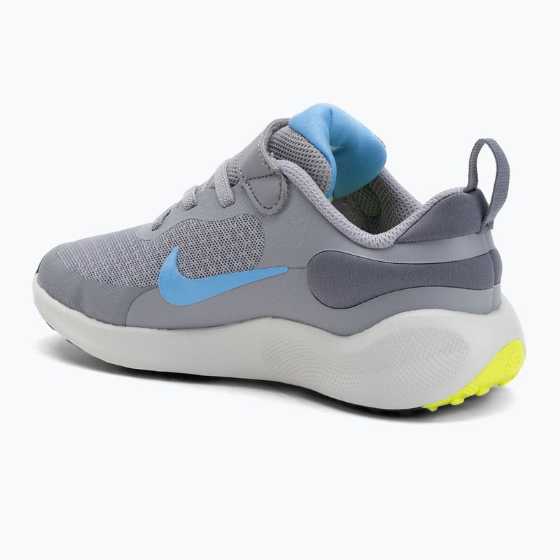 Детски обувки Nike Revolution 7 cement grey/university blue/light carbon 3