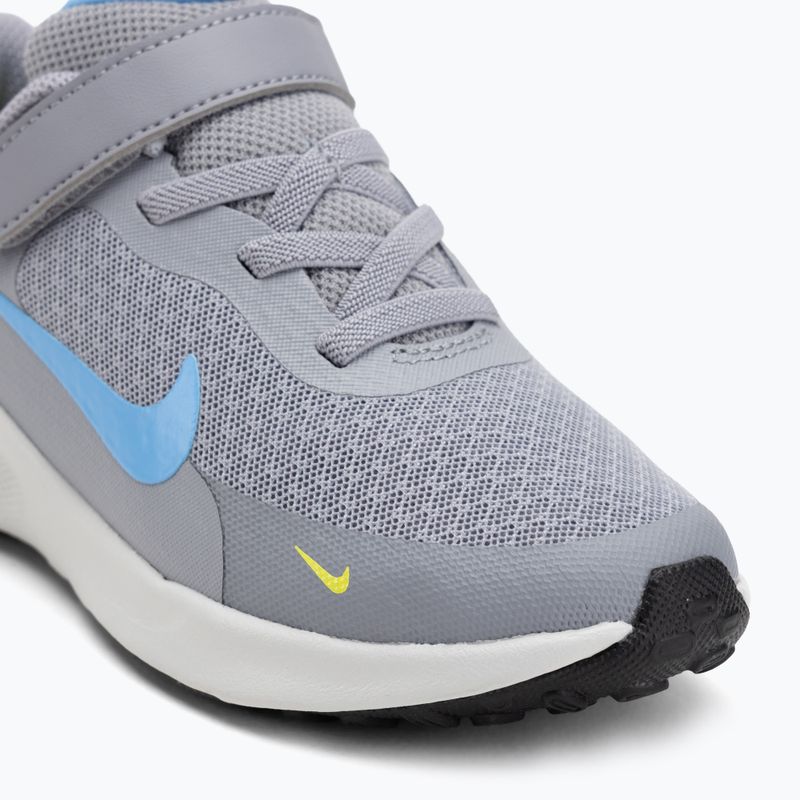 Детски обувки Nike Revolution 7 cement grey/university blue/light carbon 7