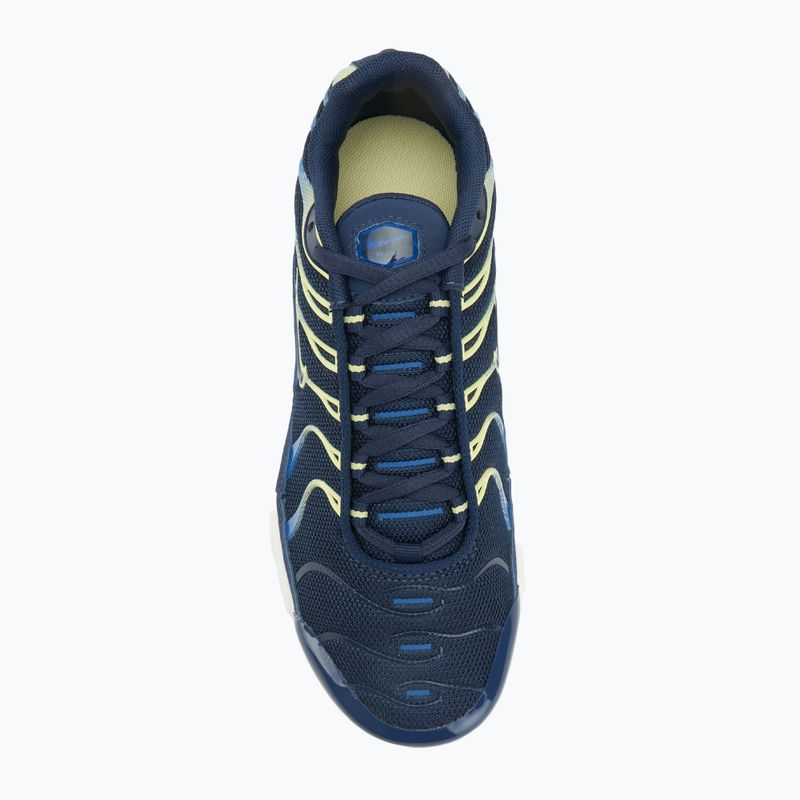 Детски обувки Nike Air Max Plus midnight navy/soft yellow/midnight navy 5