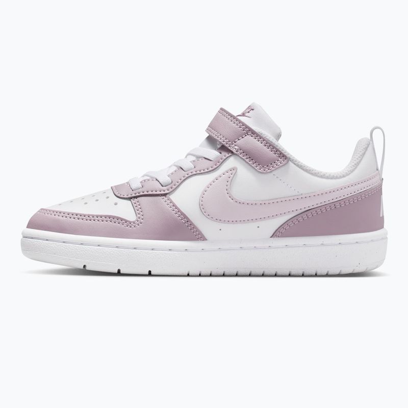 Детски обувки Nike Court Borough Low Recraft white/plum fog/white/venice 2