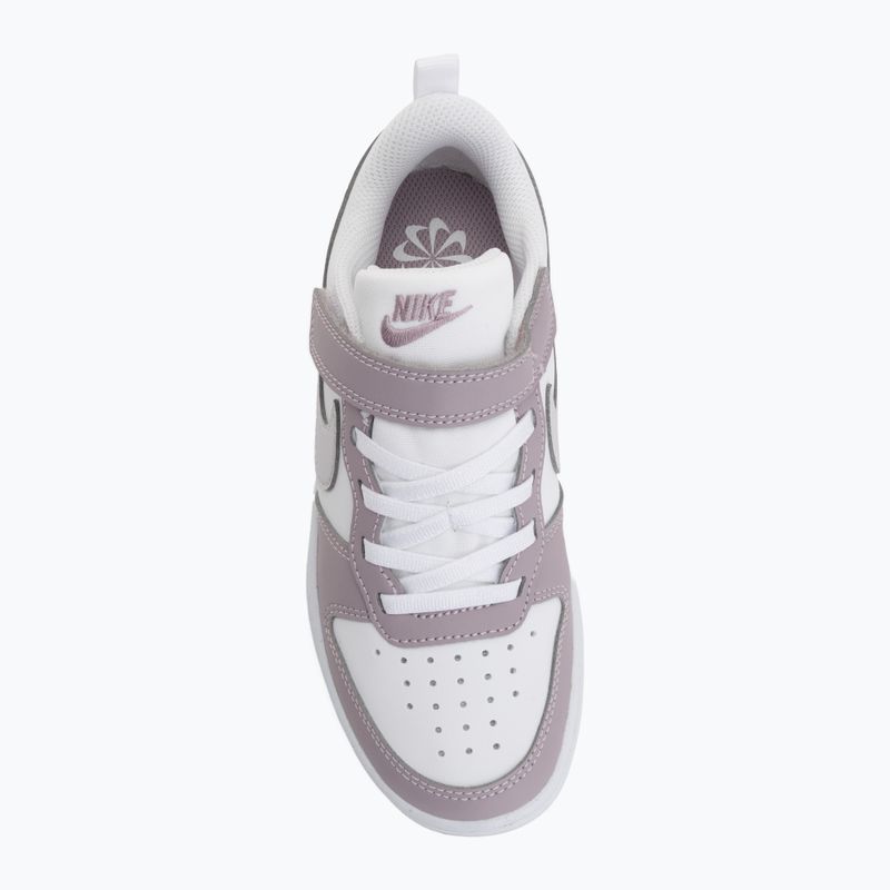 Детски обувки Nike Court Borough Low Recraft white/plum fog/white/venice 5