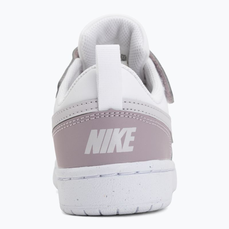 Детски обувки Nike Court Borough Low Recraft white/plum fog/white/venice 6