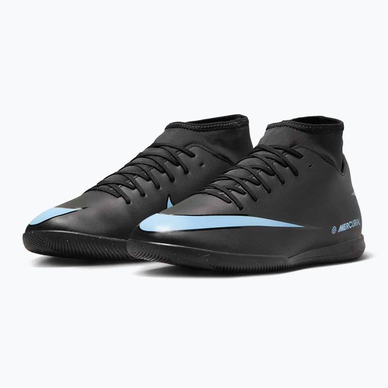 Мъжки футболни обувки Nike Mercurial Superfly 10 Club IC black/ice blue 10