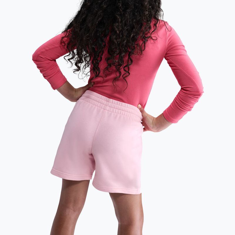 Детски шорти Nike Sportswear Club Fleece med soft pink/med soft pink/white 5