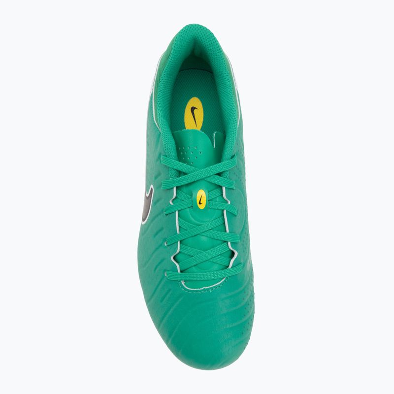 Детски футболни обувки Nike Tiempo Legend 10 Academy LV8 FG/MG stadium green/dark obsidian 5