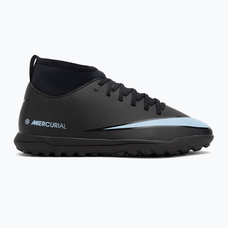 Детски футболни обувки Nike Mercurial Superfly 10 Club TF black/black 2