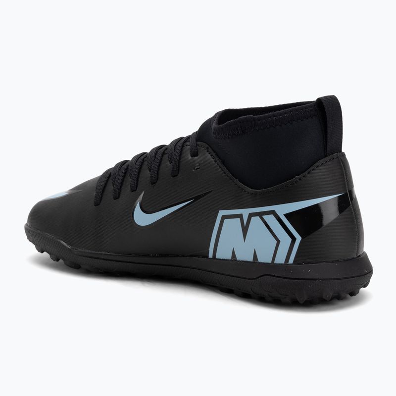 Детски футболни обувки Nike Mercurial Superfly 10 Club TF black/black 3