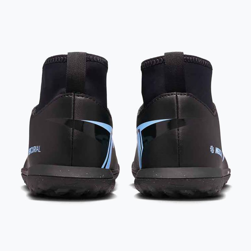 Детски футболни обувки Nike Mercurial Superfly 10 Club TF black/black 11