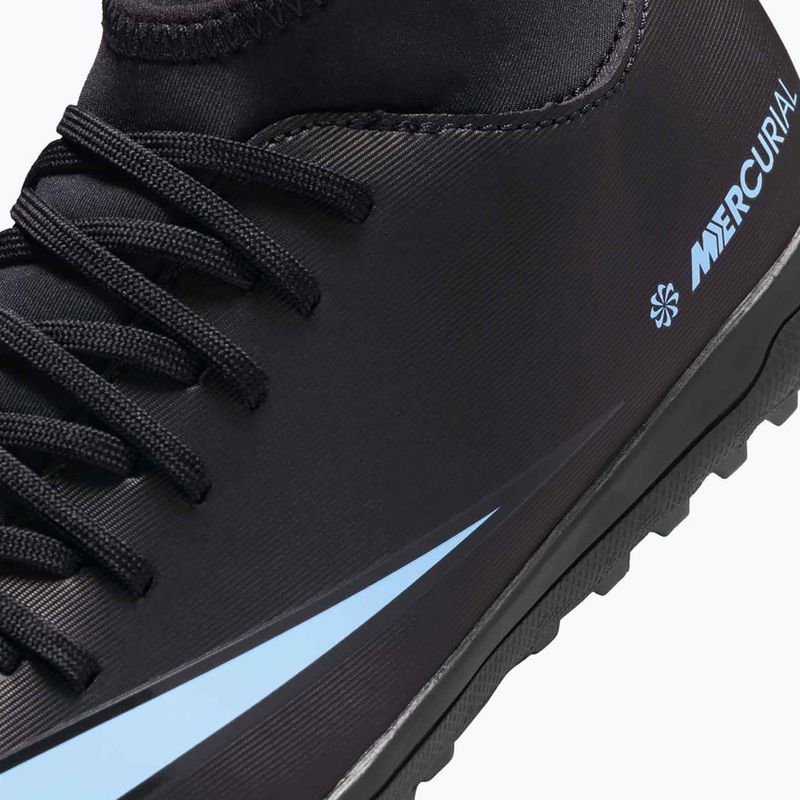 Детски футболни обувки Nike Mercurial Superfly 10 Club TF black/black 14