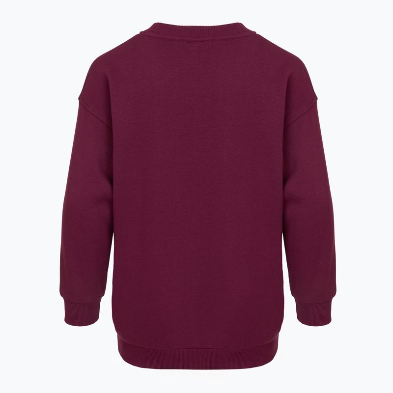 Детски суитшърт Nike Sportswear Club Fleece burgundy/white 2