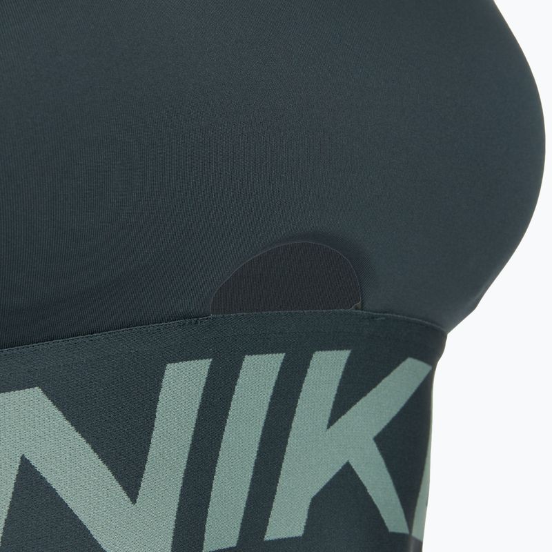 Спортен сутиен Nike Pro Indy Plunge seaweed/clay green/white 8