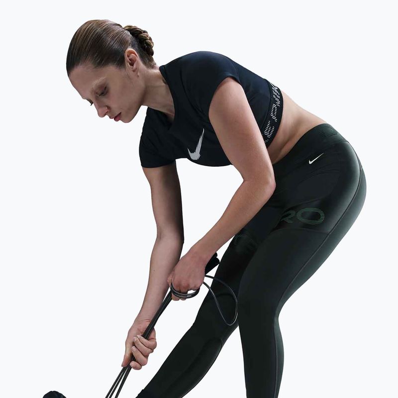 Дамски клин за тренировка Nike Pro Sculpt High-Waisted 7/8 seaweed/vintage green/white 5