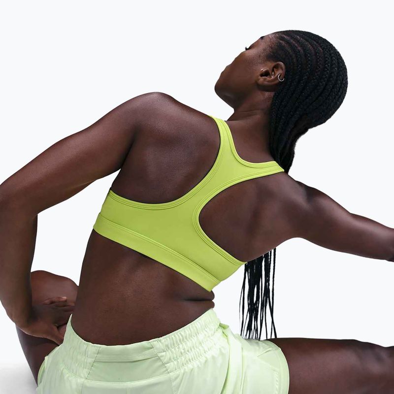 Спортен сутиен Nike Swoosh Light Support cyber/white 5