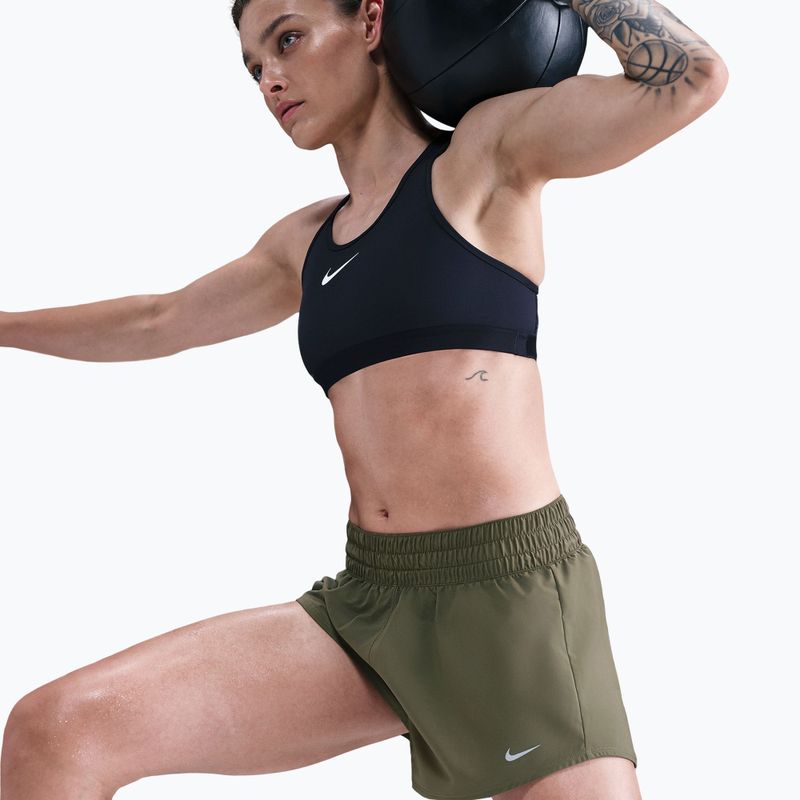 Дамски шорти Nike One Dri-Fit 3” medium olive 4