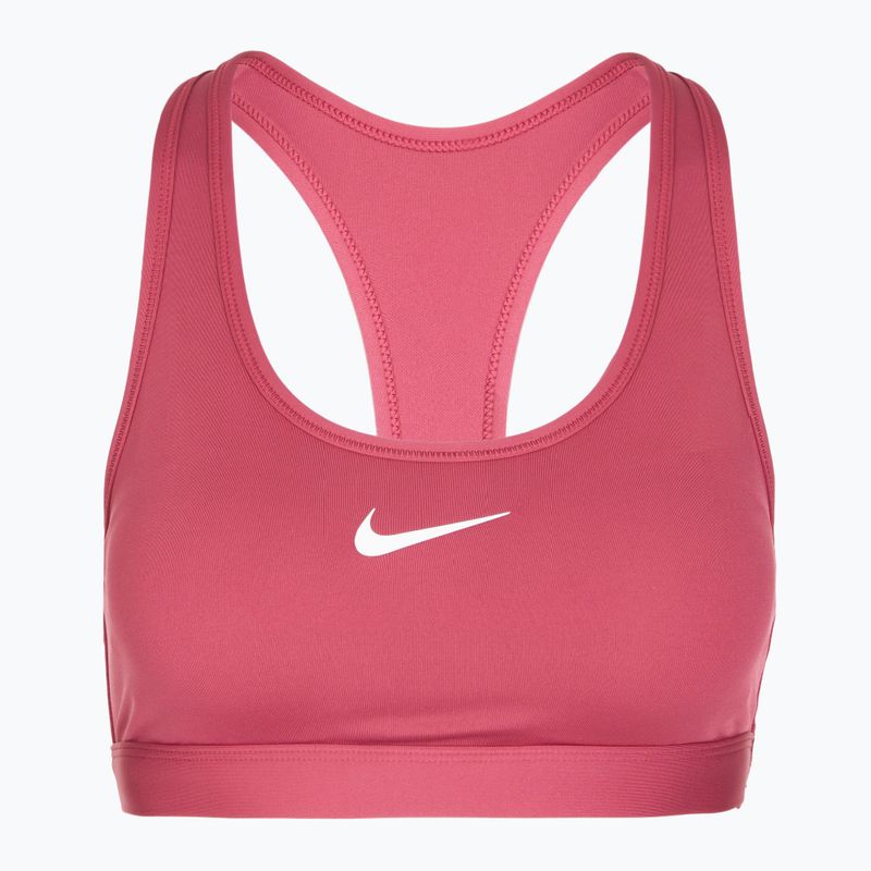 Спортен сутиен Nike Swoosh Medium Support sweet beet/white 6