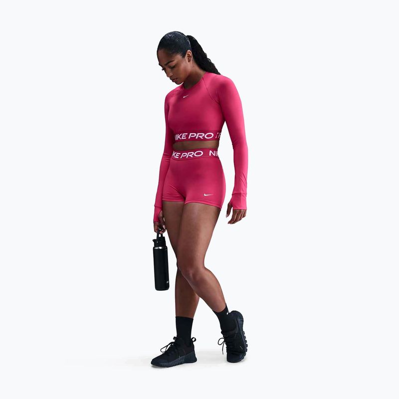 Дамски шорти Nike Pro 365 3“ rush pink/white 2