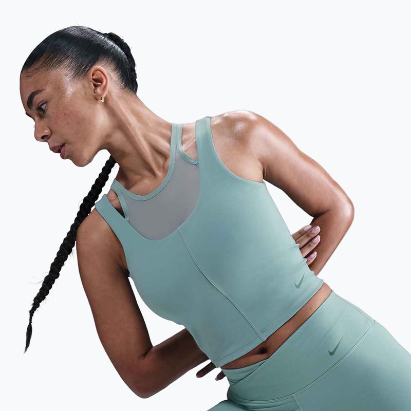 Nike One Fitted Dri-Fit Cropped Tank cannon/bicoastal горнище за тренировка за жени 6