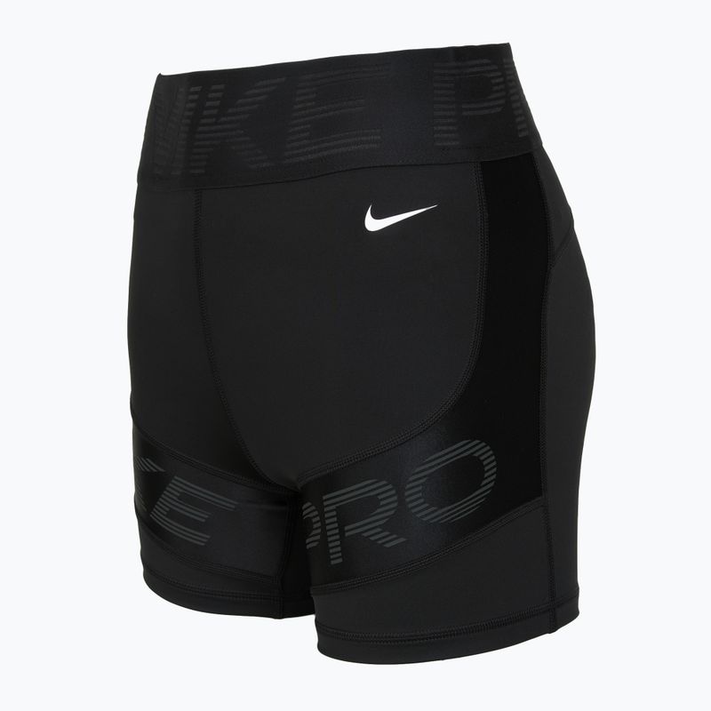 Дамски шорти Nike Pro Sculpt High Waisted 5" Biker black/anthracite/white 7