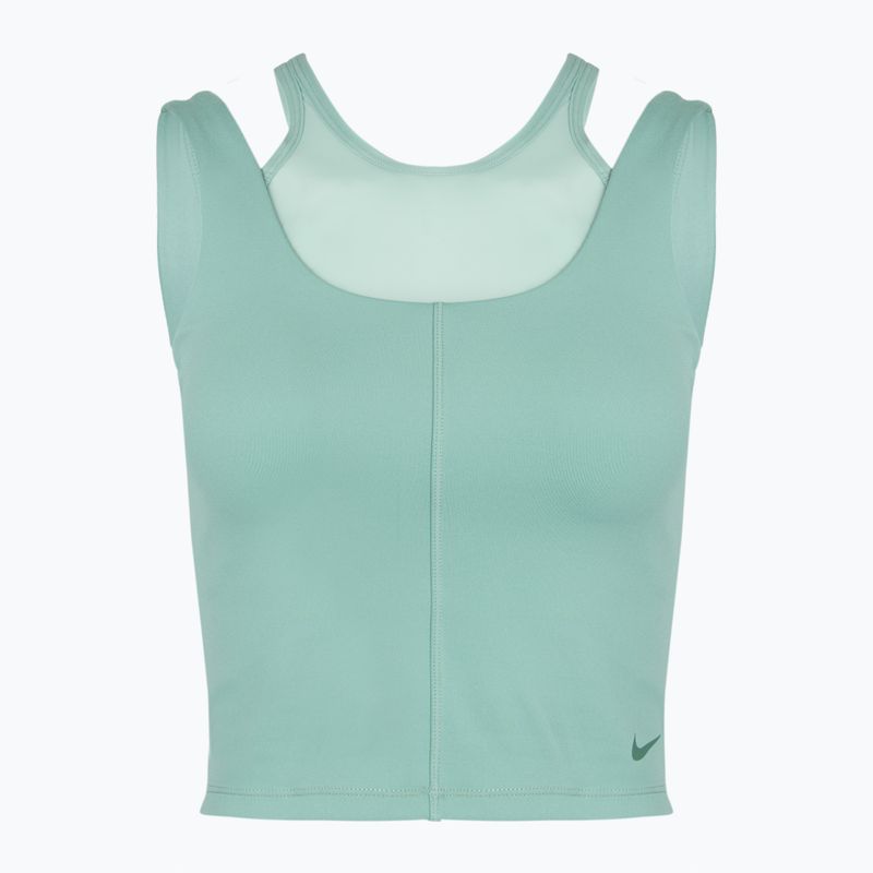 Дамски топ за тренировка Nike One Fitted Dri-Fit Cropped Tank cannon/bicoastal 7
