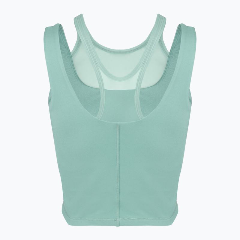 Дамски топ за тренировка Nike One Fitted Dri-Fit Cropped Tank cannon/bicoastal 8