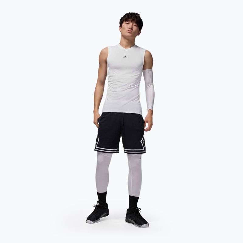 Мъжка термоактивна тениска Jordan Sport Dri-FIT white/black 2