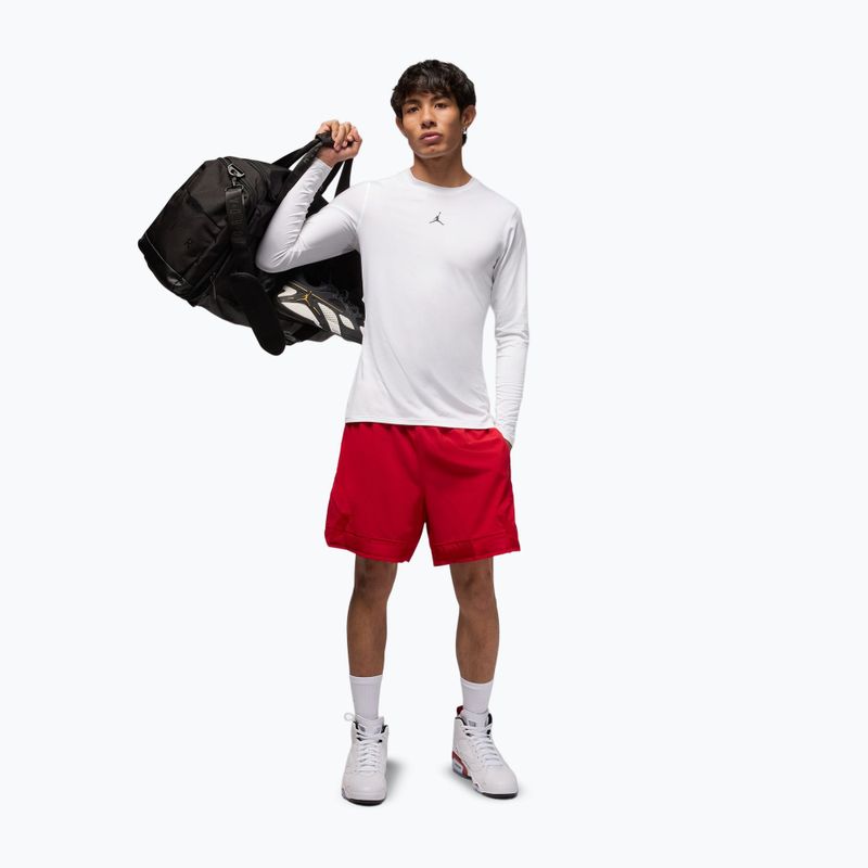 Мъжки термоактивен суитшърт Jordan Sport white/black 2