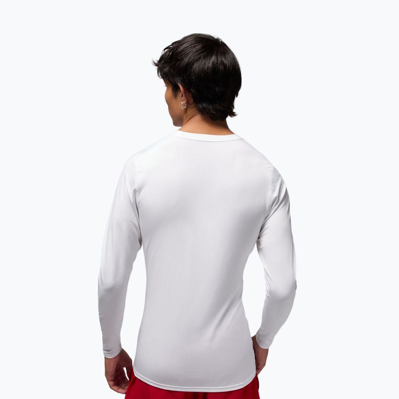 Мъжки термоактивен суитшърт Jordan Sport white/black 3