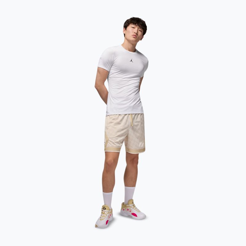 Мъжка термоактивна тениска Jordan Sport white/black 2
