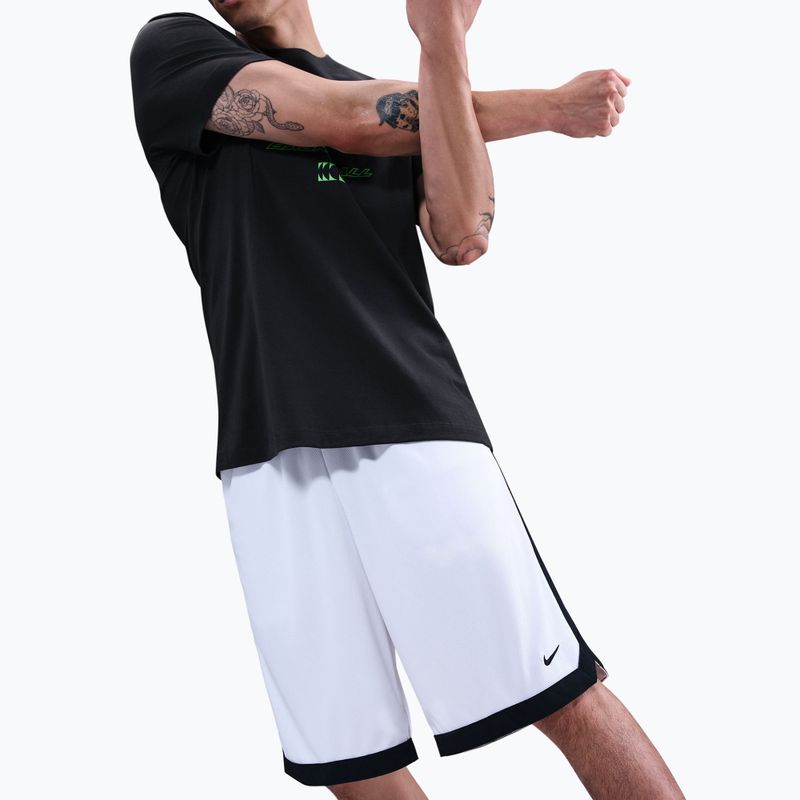 Мъжки баскетболни шорти Nike DNA Academy Dri-FIT 11“ white/black/black 5