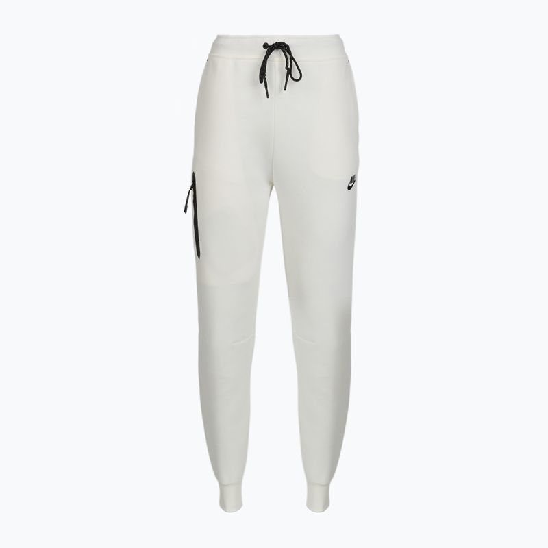 Дамски панталони Nike Sportswear Tech Fleece Mid-Rise sail/black 3