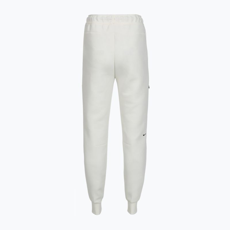 Дамски панталони Nike Sportswear Tech Fleece Mid-Rise sail/black 4