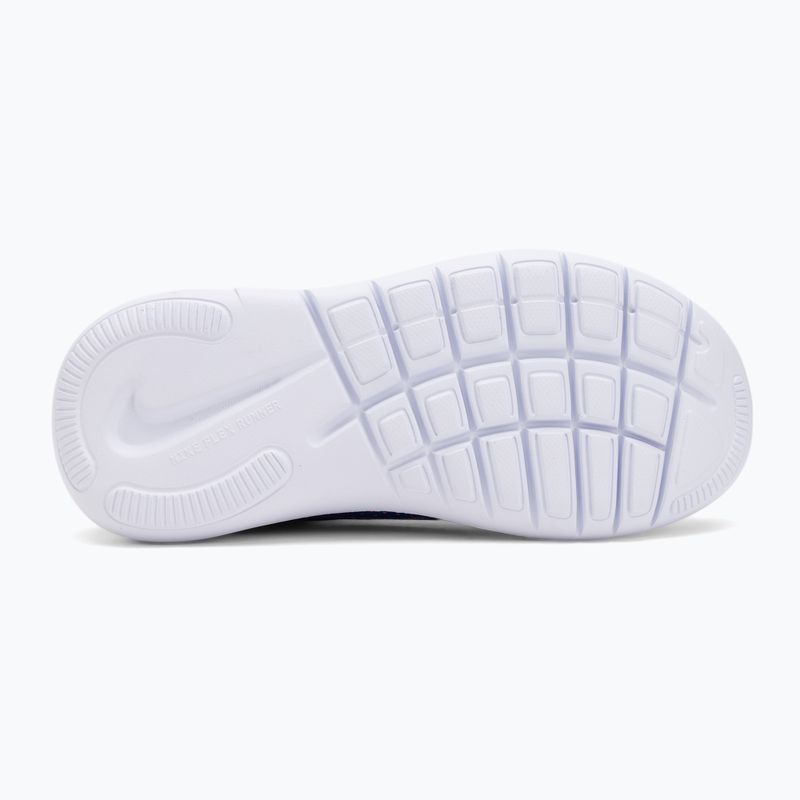 Детски обувки Nike Flex Runner 4 midnight navy/total orange/game royal 4