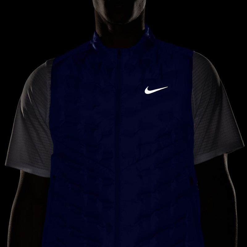 Мъжки елек за бягане Nike Therma-FIT ADV Repel AeroLoft blue void 7